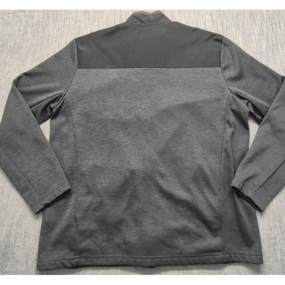 Orvis men's gray black bonded mesh fleece full zip jacket XL pockets outdoor - Picture 12 of 14